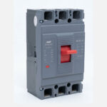 3 Pole MCCB Circuit Breaker Gray
