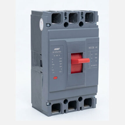 3 Pole MCCB Circuit Breaker Gray
